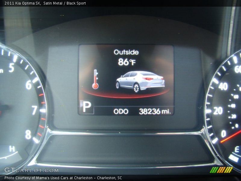 Satin Metal / Black Sport 2011 Kia Optima SX