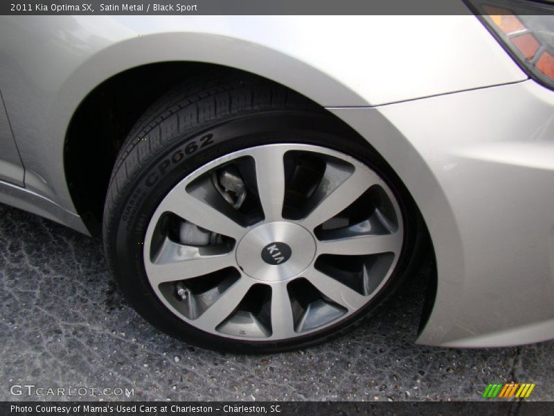 Satin Metal / Black Sport 2011 Kia Optima SX