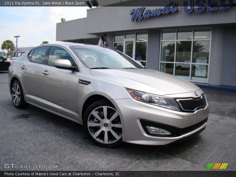 Satin Metal / Black Sport 2011 Kia Optima SX