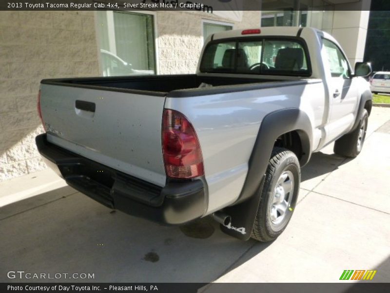 Silver Streak Mica / Graphite 2013 Toyota Tacoma Regular Cab 4x4