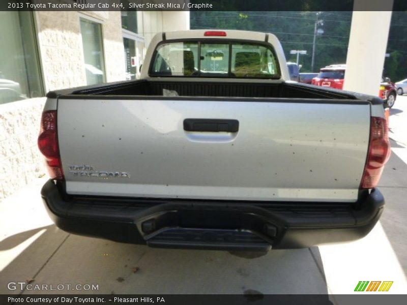 Silver Streak Mica / Graphite 2013 Toyota Tacoma Regular Cab 4x4