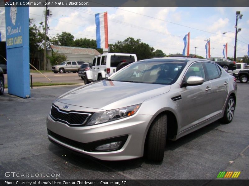 Satin Metal / Black Sport 2011 Kia Optima SX