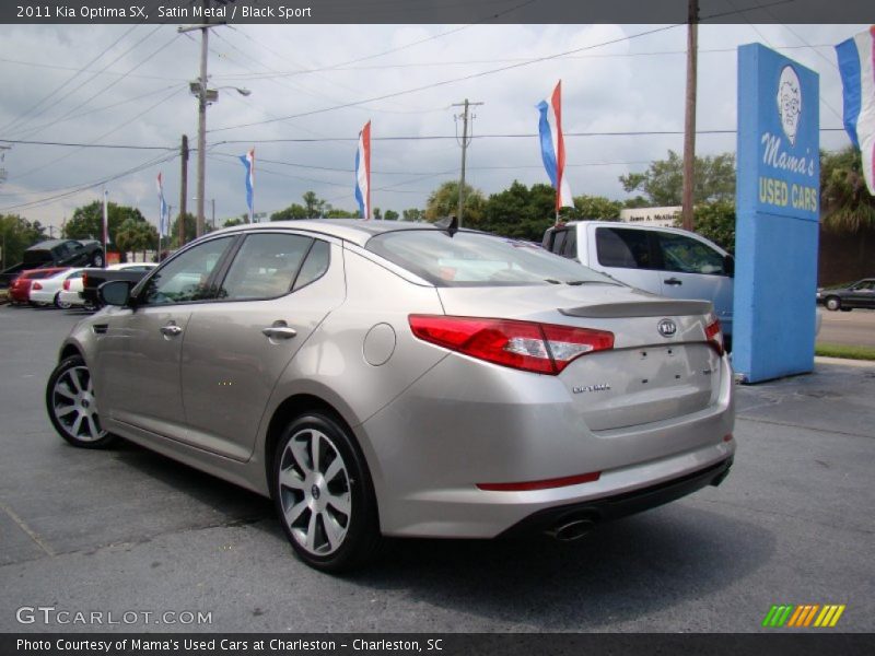 Satin Metal / Black Sport 2011 Kia Optima SX