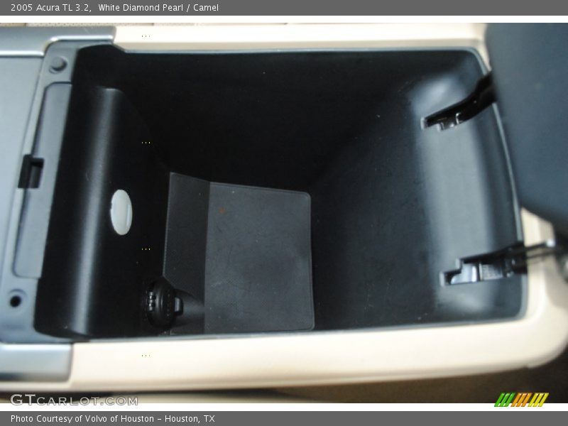 White Diamond Pearl / Camel 2005 Acura TL 3.2
