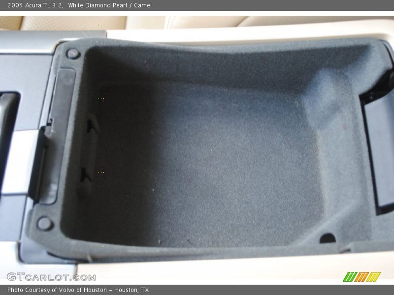 White Diamond Pearl / Camel 2005 Acura TL 3.2