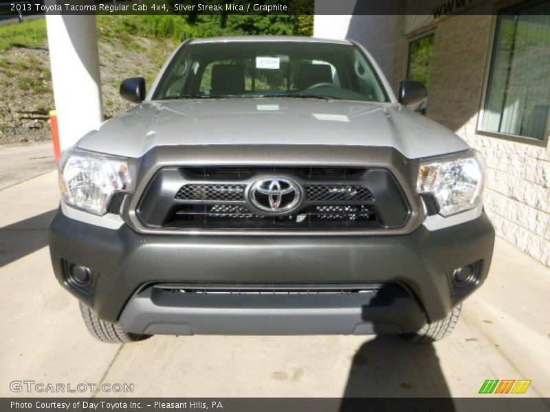 Silver Streak Mica / Graphite 2013 Toyota Tacoma Regular Cab 4x4