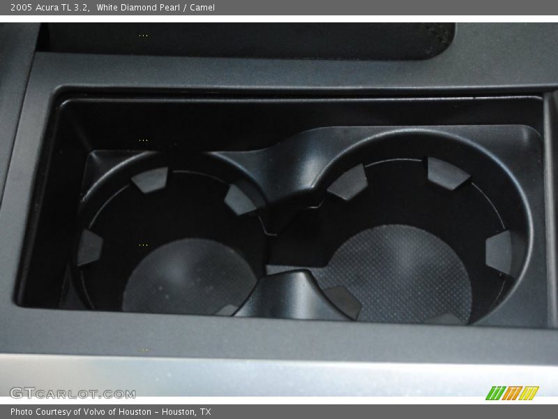 White Diamond Pearl / Camel 2005 Acura TL 3.2