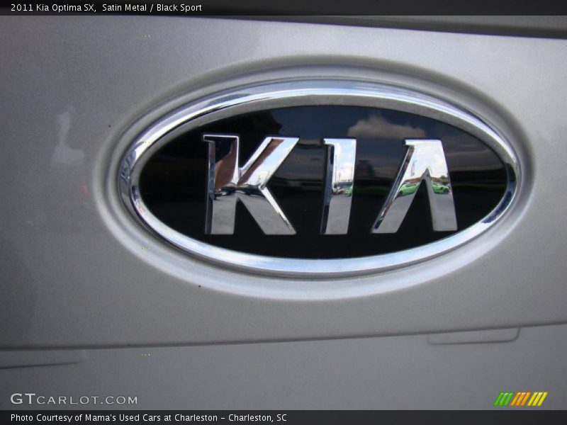 Satin Metal / Black Sport 2011 Kia Optima SX