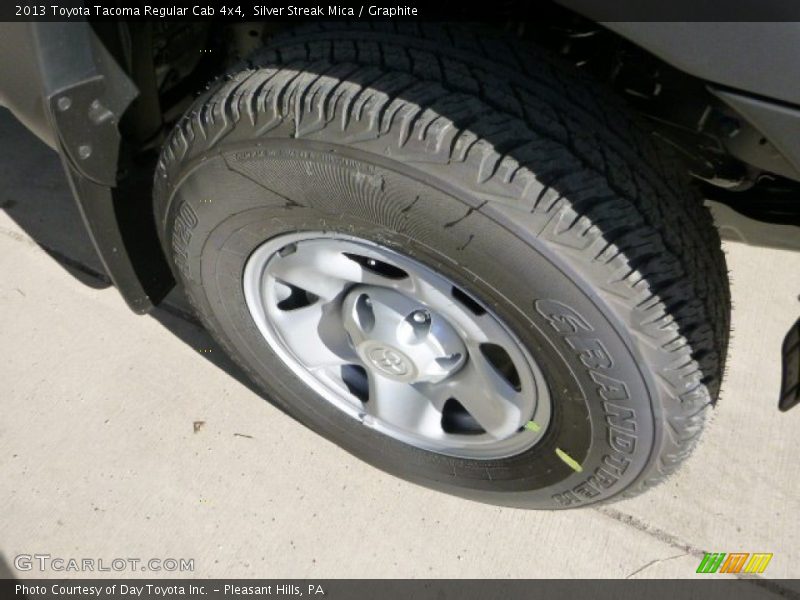 Silver Streak Mica / Graphite 2013 Toyota Tacoma Regular Cab 4x4