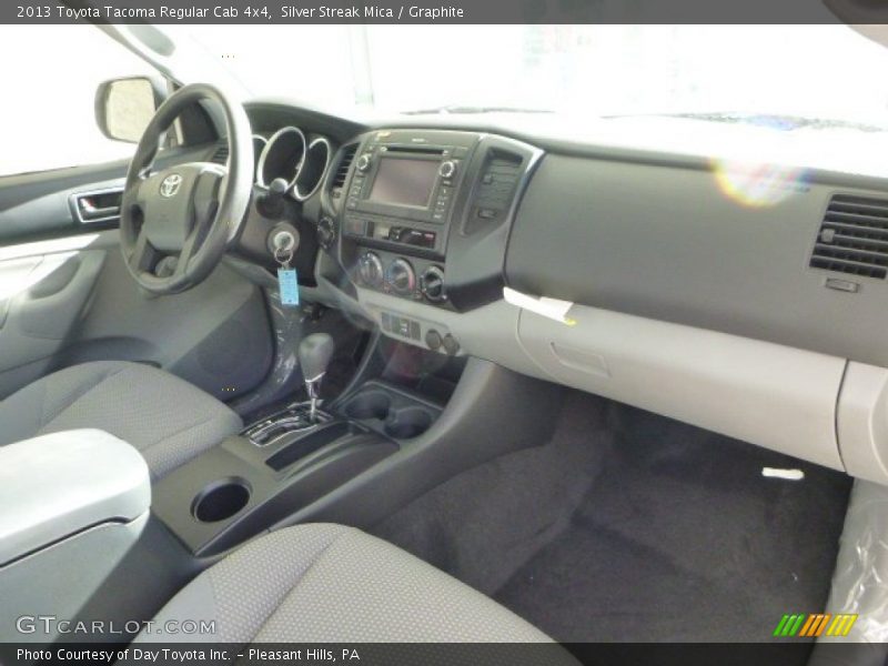 Silver Streak Mica / Graphite 2013 Toyota Tacoma Regular Cab 4x4