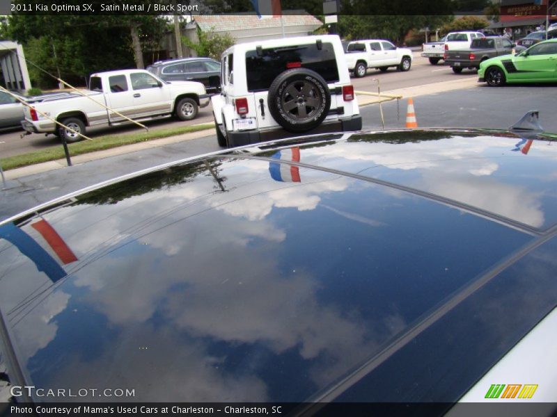 Satin Metal / Black Sport 2011 Kia Optima SX
