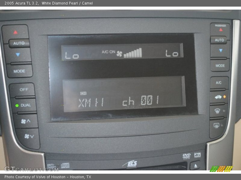 White Diamond Pearl / Camel 2005 Acura TL 3.2