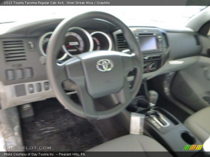 Silver Streak Mica / Graphite 2013 Toyota Tacoma Regular Cab 4x4