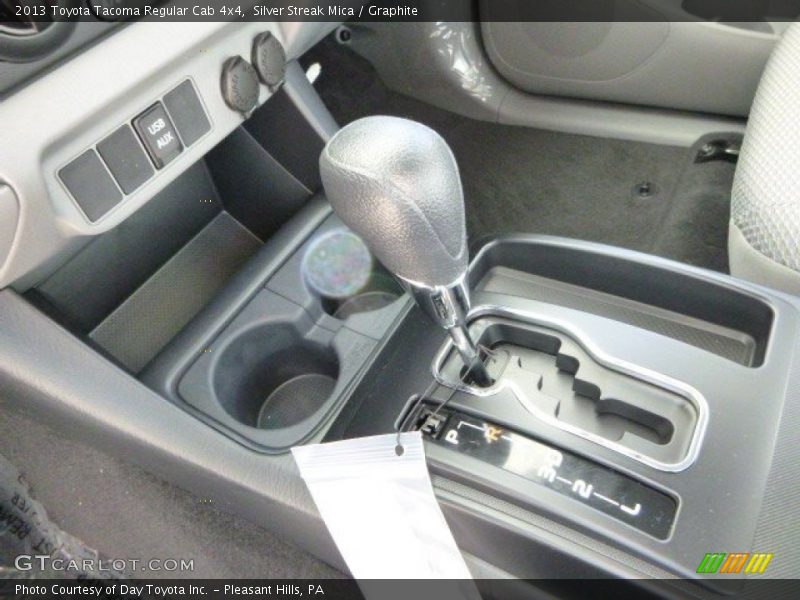 Silver Streak Mica / Graphite 2013 Toyota Tacoma Regular Cab 4x4