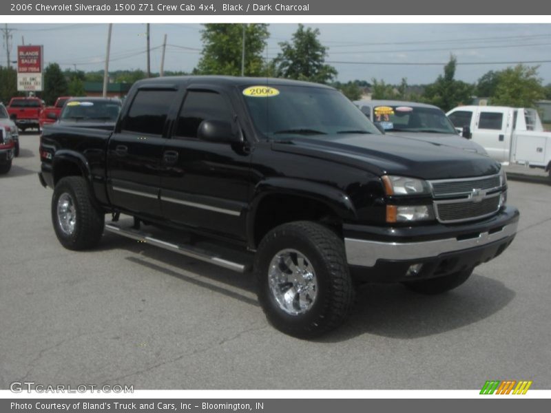 Black / Dark Charcoal 2006 Chevrolet Silverado 1500 Z71 Crew Cab 4x4