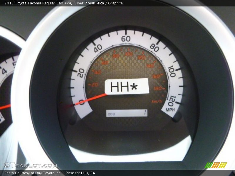 Silver Streak Mica / Graphite 2013 Toyota Tacoma Regular Cab 4x4