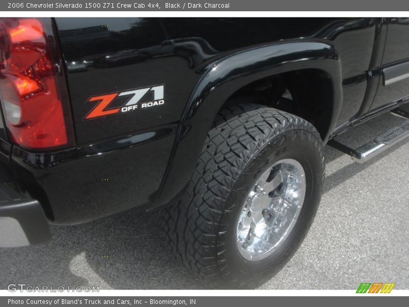 Black / Dark Charcoal 2006 Chevrolet Silverado 1500 Z71 Crew Cab 4x4