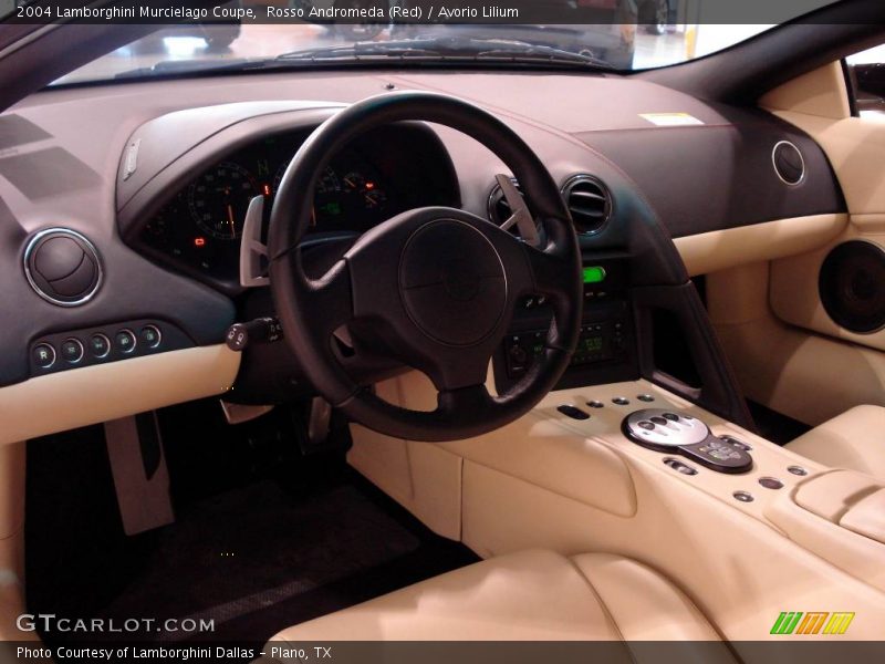 Dashboard of 2004 Murcielago Coupe