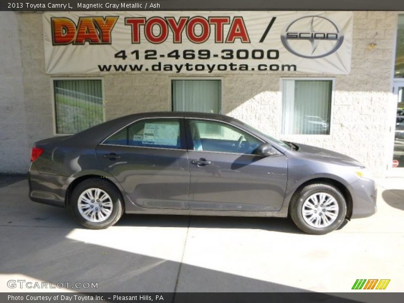 Magnetic Gray Metallic / Ash 2013 Toyota Camry L