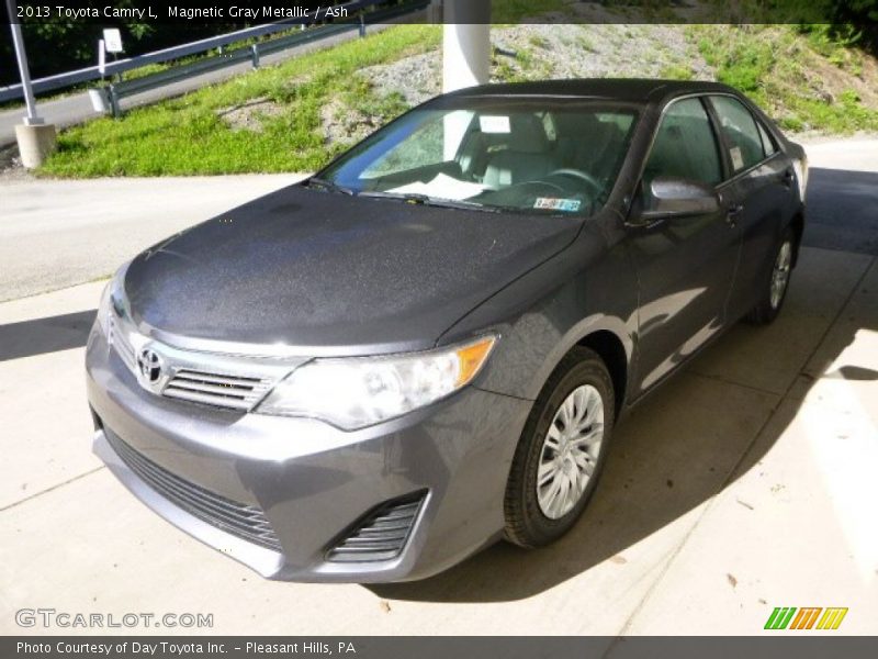 Magnetic Gray Metallic / Ash 2013 Toyota Camry L
