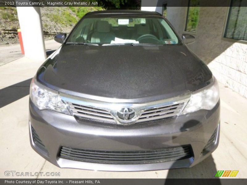 Magnetic Gray Metallic / Ash 2013 Toyota Camry L