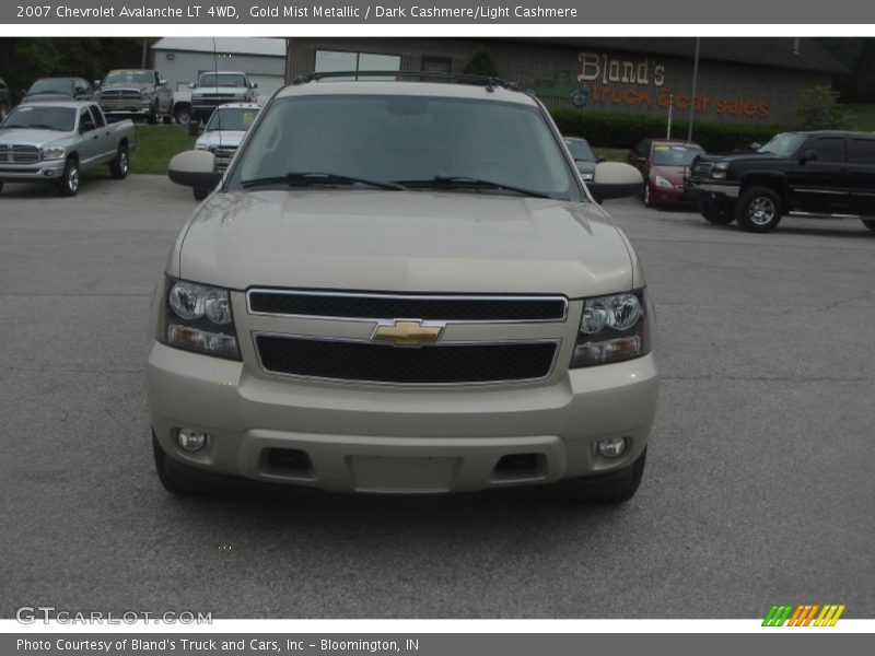 Gold Mist Metallic / Dark Cashmere/Light Cashmere 2007 Chevrolet Avalanche LT 4WD