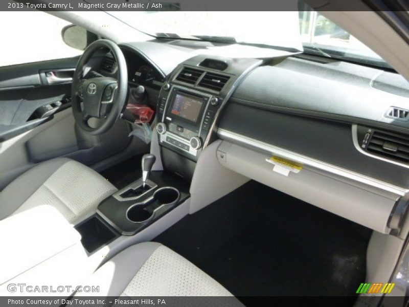 Magnetic Gray Metallic / Ash 2013 Toyota Camry L