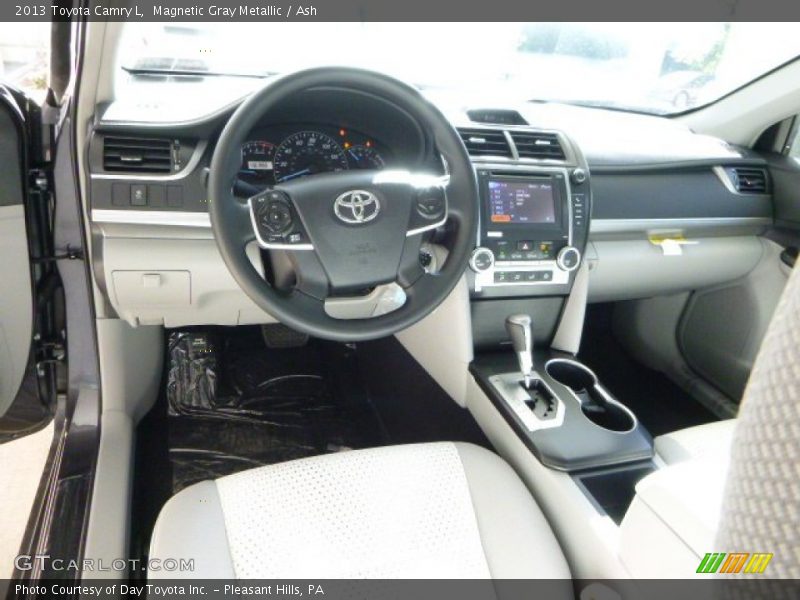 Magnetic Gray Metallic / Ash 2013 Toyota Camry L