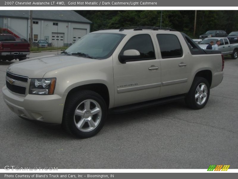 Gold Mist Metallic / Dark Cashmere/Light Cashmere 2007 Chevrolet Avalanche LT 4WD