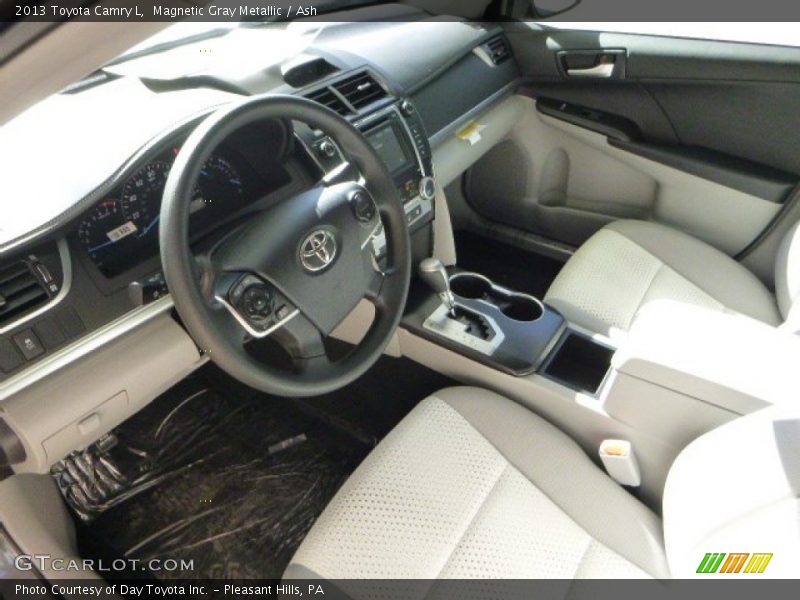 Magnetic Gray Metallic / Ash 2013 Toyota Camry L