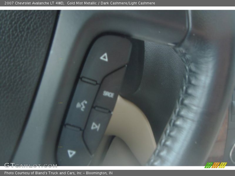 Gold Mist Metallic / Dark Cashmere/Light Cashmere 2007 Chevrolet Avalanche LT 4WD