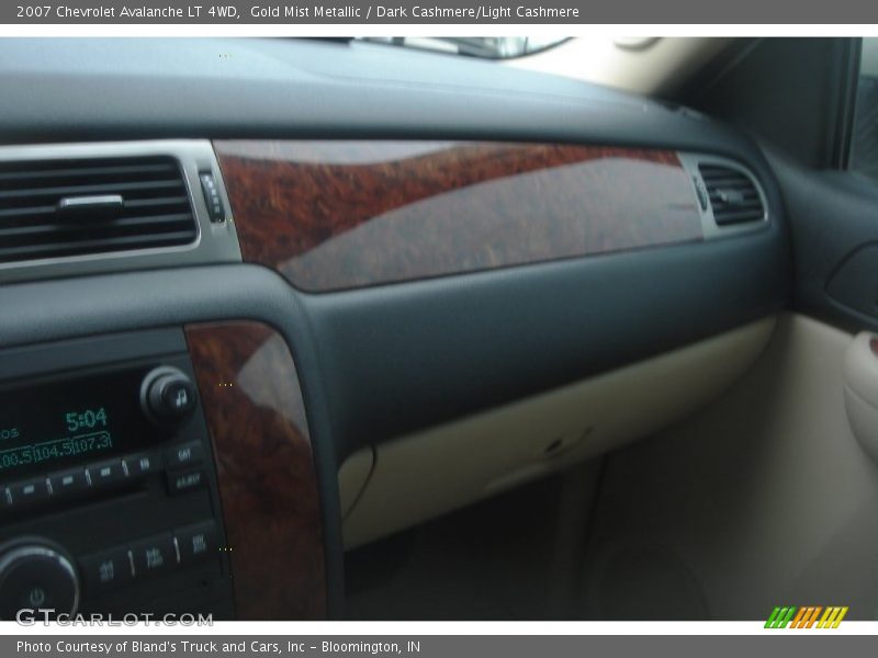 Gold Mist Metallic / Dark Cashmere/Light Cashmere 2007 Chevrolet Avalanche LT 4WD