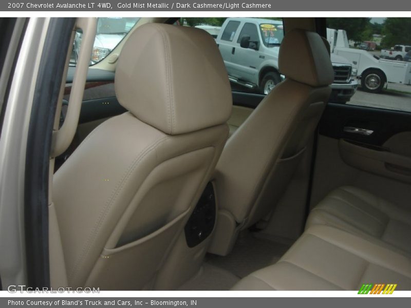 Gold Mist Metallic / Dark Cashmere/Light Cashmere 2007 Chevrolet Avalanche LT 4WD