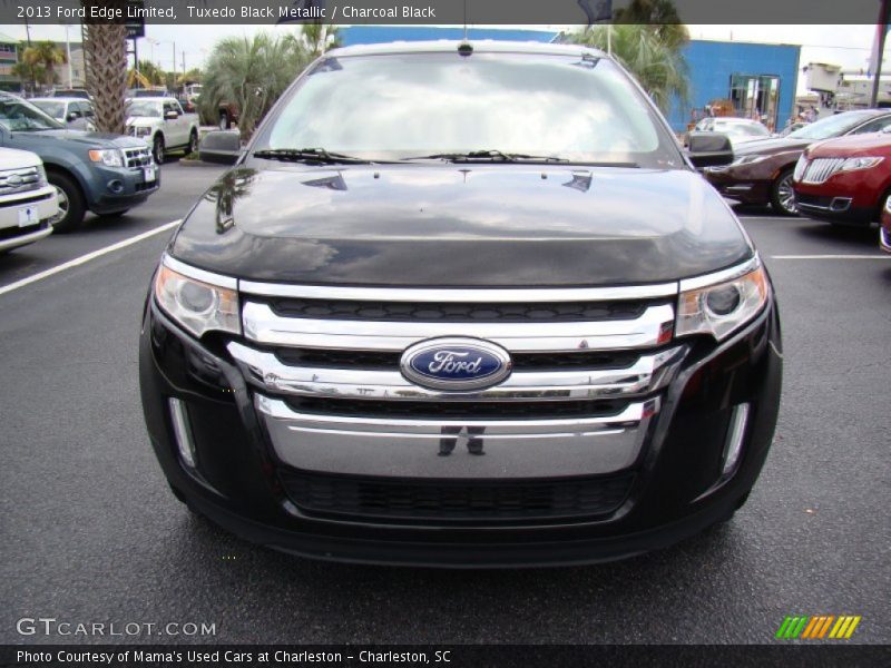 Tuxedo Black Metallic / Charcoal Black 2013 Ford Edge Limited