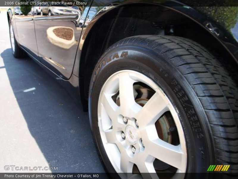 Black Raven / Ebony 2006 Cadillac CTS Sedan