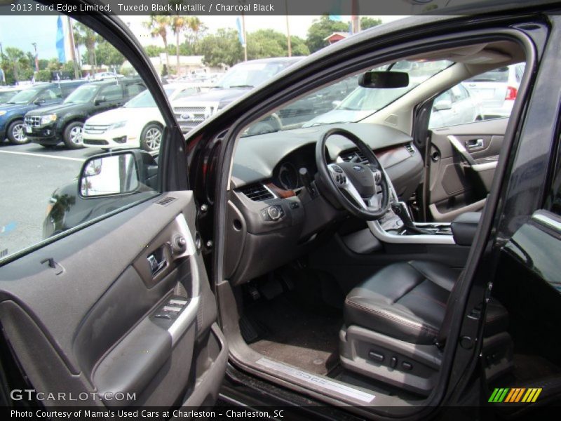 Tuxedo Black Metallic / Charcoal Black 2013 Ford Edge Limited