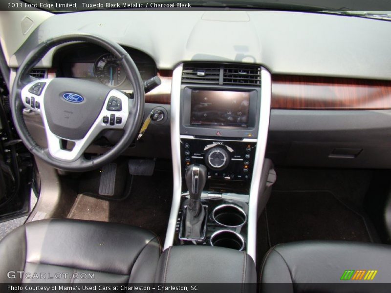 Tuxedo Black Metallic / Charcoal Black 2013 Ford Edge Limited