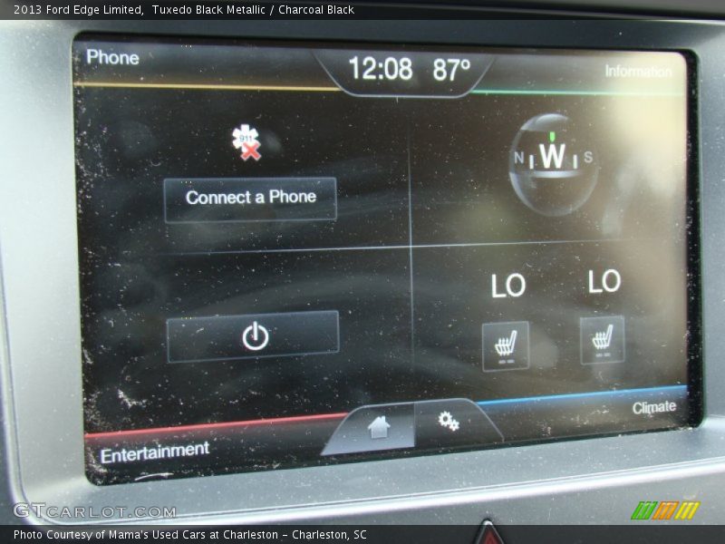 Tuxedo Black Metallic / Charcoal Black 2013 Ford Edge Limited
