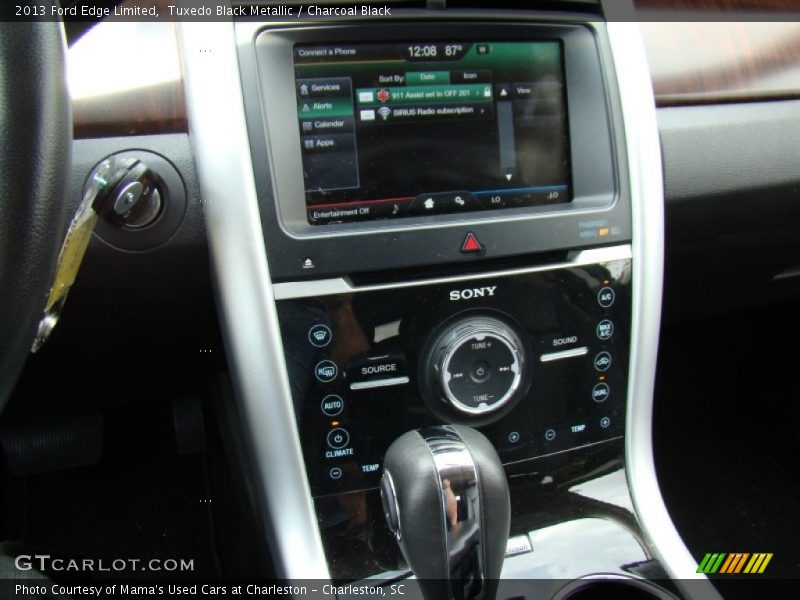 Tuxedo Black Metallic / Charcoal Black 2013 Ford Edge Limited