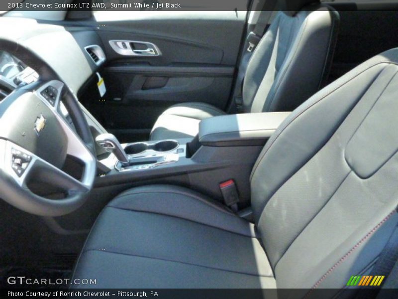 Summit White / Jet Black 2013 Chevrolet Equinox LTZ AWD
