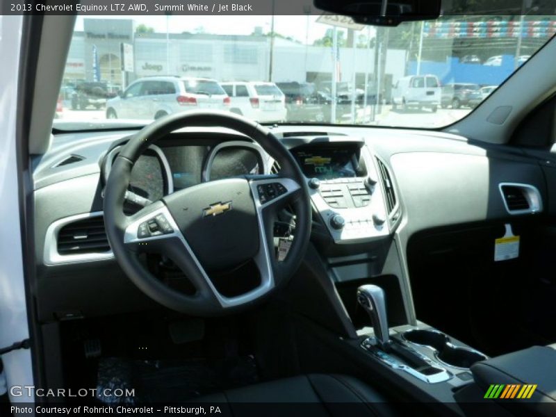 Summit White / Jet Black 2013 Chevrolet Equinox LTZ AWD