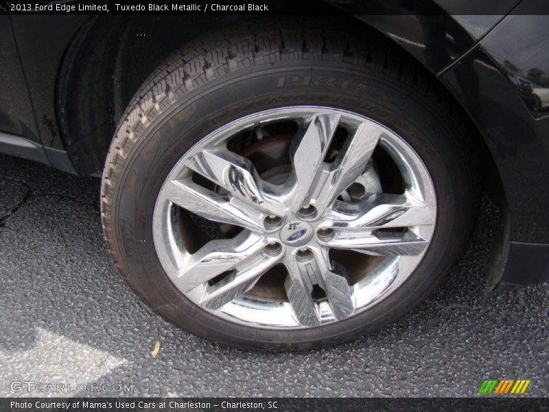 Tuxedo Black Metallic / Charcoal Black 2013 Ford Edge Limited