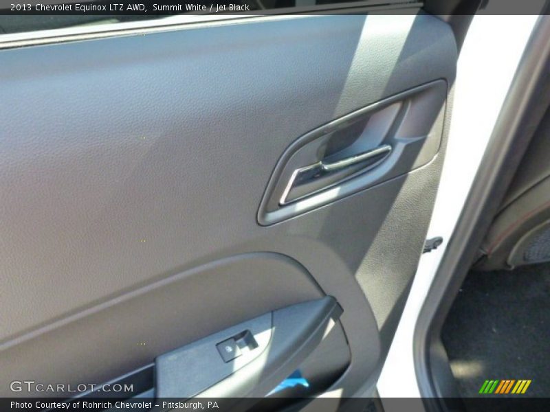 Summit White / Jet Black 2013 Chevrolet Equinox LTZ AWD