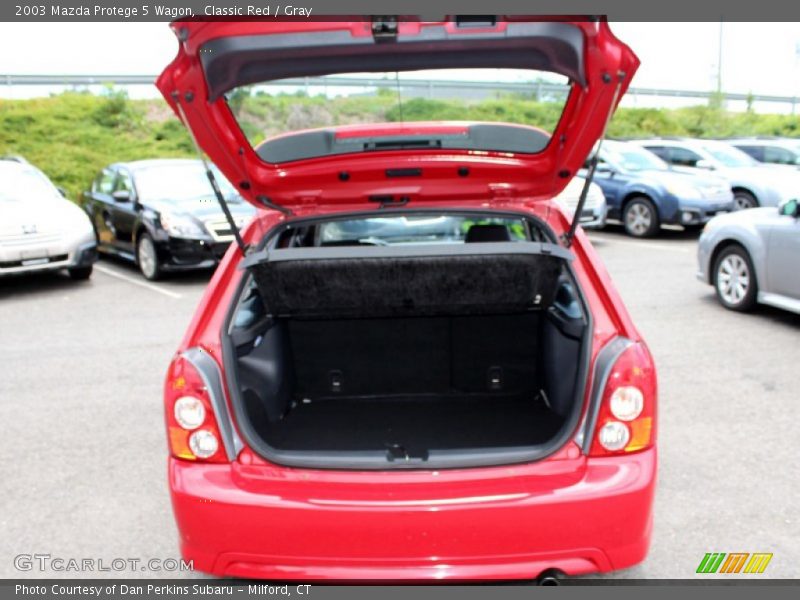 Classic Red / Gray 2003 Mazda Protege 5 Wagon