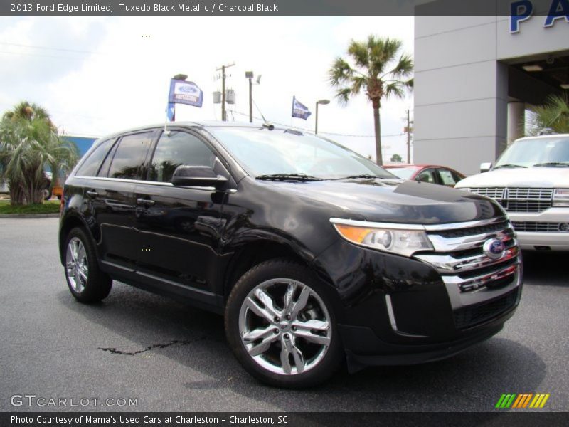 Tuxedo Black Metallic / Charcoal Black 2013 Ford Edge Limited