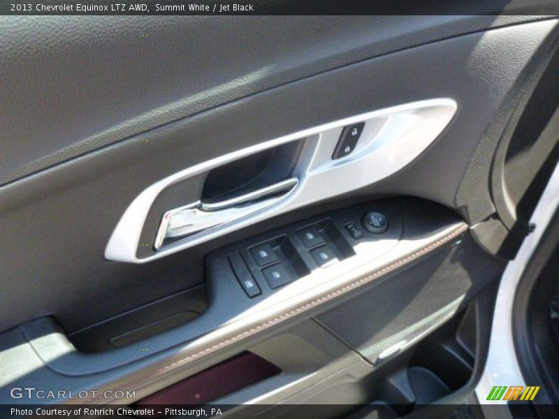 Summit White / Jet Black 2013 Chevrolet Equinox LTZ AWD