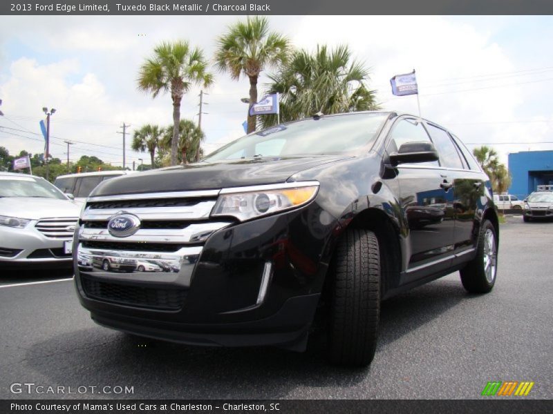 Tuxedo Black Metallic / Charcoal Black 2013 Ford Edge Limited