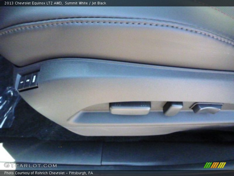 Summit White / Jet Black 2013 Chevrolet Equinox LTZ AWD