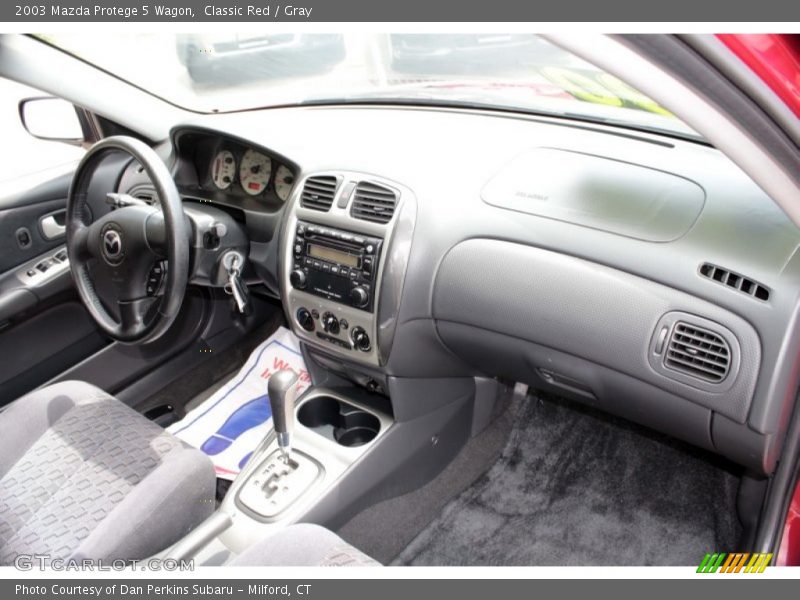 Classic Red / Gray 2003 Mazda Protege 5 Wagon