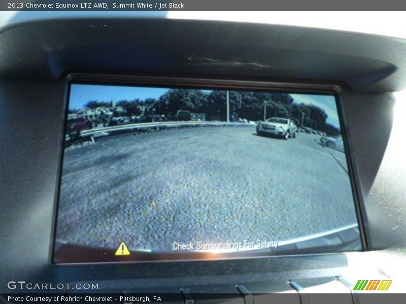 Summit White / Jet Black 2013 Chevrolet Equinox LTZ AWD